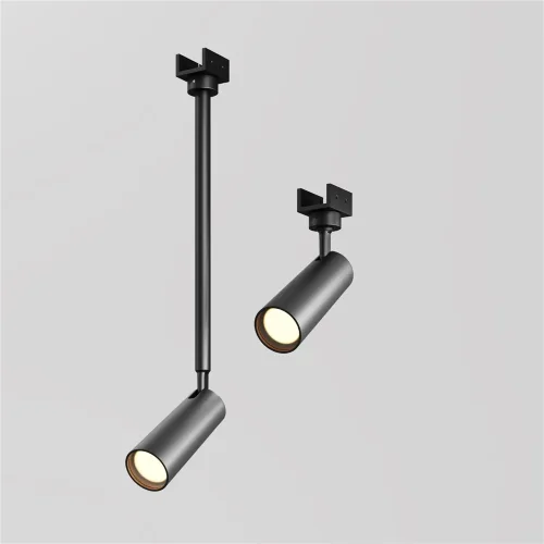 Уличный трековый светильник Фокус / Focus Led Elasity IP 3000К 8Вт 55° черный (Черный) O-TR01-2-P-8WB3K - фото 12