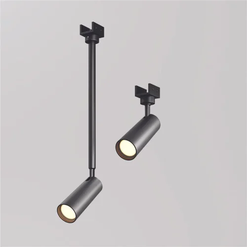 Уличный трековый светильник Фокус / Focus Led 3000К 8Вт IP 65 55° (Черный) O-TR01-2-P-8WB3K - фото 4