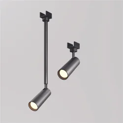 Уличный трековый светильник Фокус / Focus Led 3000К 8Вт IP 65 55° (Черный) O-TR01-2-P-8WB3K
