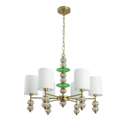 Люстра «LUMION» 8337/6, серия: ILMIRA (крепление на планке). Фото 1.