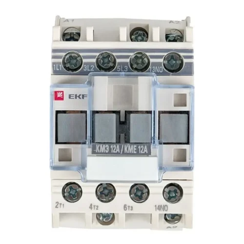 Контактор КМЭ 12А кат. 220В AC 1НО EKF ctr-s-12-220 - фото 2