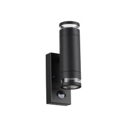 Уличный фасадный светильник «ODEON LIGHT» 6605/2W, серия: MOTTO (крепление на планке) - Датчик движения и датчик освещенности