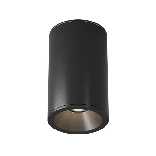 Потолочный светильник Зум / Zoom 1*GU10 10 Вт IP 54 (Черный) C029CL-01-S-B - фото