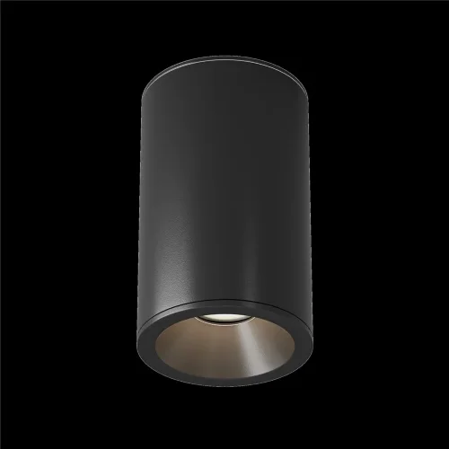 Потолочный светильник Зум / Zoom 1*GU10 10 Вт IP 54 (Черный) C029CL-01-S-B - фото 4