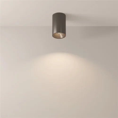 Потолочный светильник Зум / Zoom 1*GU10 10 Вт IP 54 (Черный) C029CL-01-S-B - фото 5