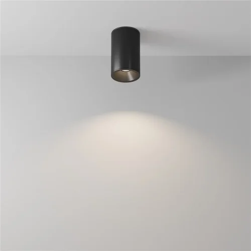 Потолочный светильник Зум / Zoom 1*GU10 10 Вт IP 54 (Черный) C029CL-01-S-B - фото 10