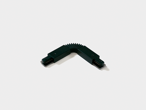 'FLEX-коннектор для однофазного трека гибкий,  цвет: черный,CN2-BL-FLEX. Фото 2