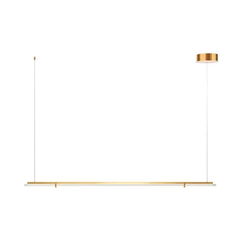 Подвесной светильник Plume 3000К 28Вт (Латунь) - фото