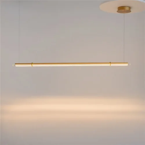 Подвесной светильник Plume 3000К 28Вт (Латунь) - фото 6