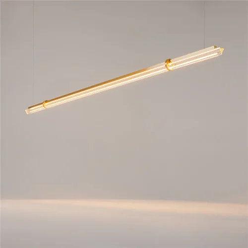 Подвесной светильник Перо / Plume 3000К 28Вт (Латунь) MOD340PL-L28BS3K - фото 8