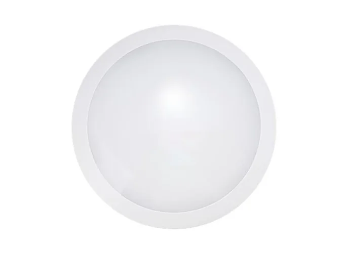 Светильник светодиодный WP 25 C 15W OP 940 D300 WH 300х300х93мм 15Вт 4000К IP66 пылевлагозащ. ЖКХ бел. Русский Свет 15072523329 - фото