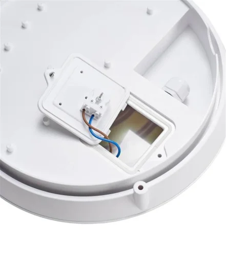 Светильник светодиодный WP 25 C 15W OP 940 D300 WH 300х300х93мм 15Вт 4000К IP66 пылевлагозащ. ЖКХ бел. Русский Свет 15072523329 - фото 4