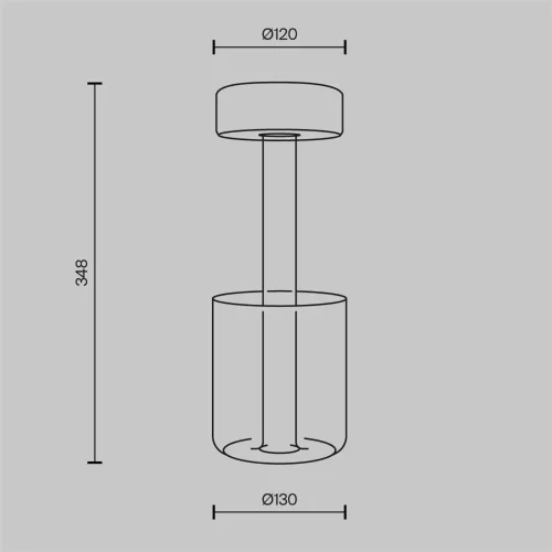 Аккумуляторный светильник AI Collaboration 2200-4000К 3Вт (Прозрачный) - фото 10