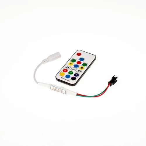 Контроллер мини SP103T S363 (5-24V, SPI, 2048pix, пульт RF) - фото I