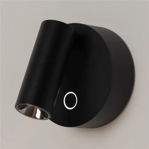 Настенный светильник (бра) Твист / Twist 3000К 3Вт (Черный) C079WL-L3B3K - фото 11