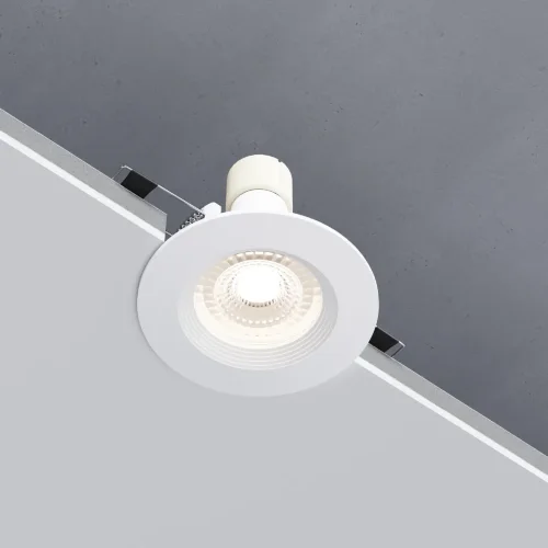 Светильник встраиваемый City GU10 белый 25054/01 - фото 2