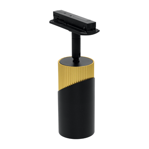 Трековый светильник WOLTA WTL-GU10/06BG под лампу GU10 Черный / Золотой DOLCE - фото 5.