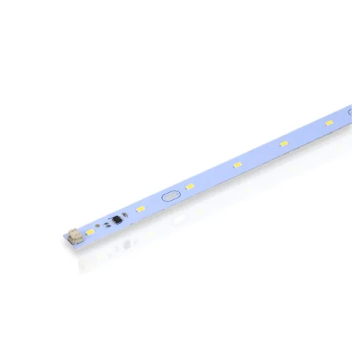 Светодиодная линейка 2835, 12 led, 220V, 6W, 450mm, D185, warm white - фото II