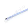 Светодиодная линейка 2835, 12 led, 220V, 6W, 450mm, D185, warm white - фото.