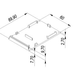 Заглушка для LC-LP-9060