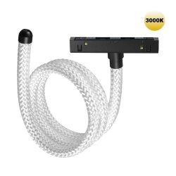 Трековый светильник "ГИБКИЙ НЕОН" для низковольтного шинопровода FLUM «Novotech» 359332, серия: RAMO (крепление к треку)