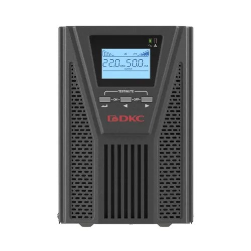 Источник бесперебойного питания Онлайн для Small Tower 1000 ВА/900Вт 1/1 2xSchuko EPO USB RS-232 RJ45 3х7А.ч DKC SMALLT1A10S - фото 3