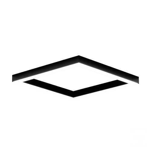 Светильник Рамка S50 (RAL9005/617x617mm/LT70 — 4K/52W) - фото 1
