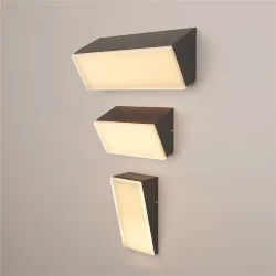 Настенный светильник (бра) Brick 3000K 10Вт IP 54 (Графит)