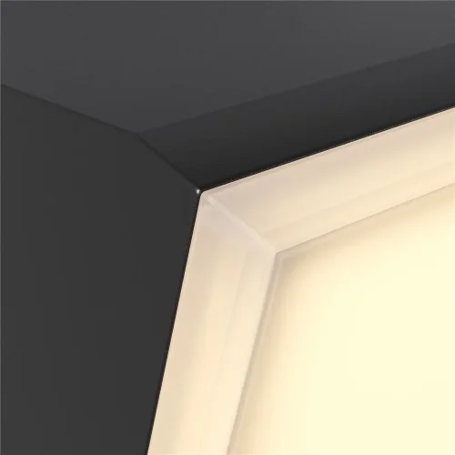 Настенный светильник (бра) Brick 3000K 10Вт IP 54 (Графит) - фото 10