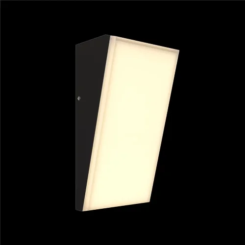 Настенный светильник (бра) Блок / Brick 3000K 10Вт IP 54 (Графит) O436WL-L10GF3K1 - фото 5