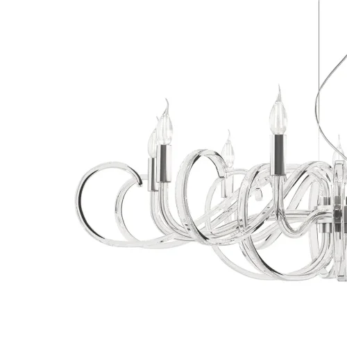 Подвесной светильник Atlanta E14х9 (Прозрачный) - фото 4