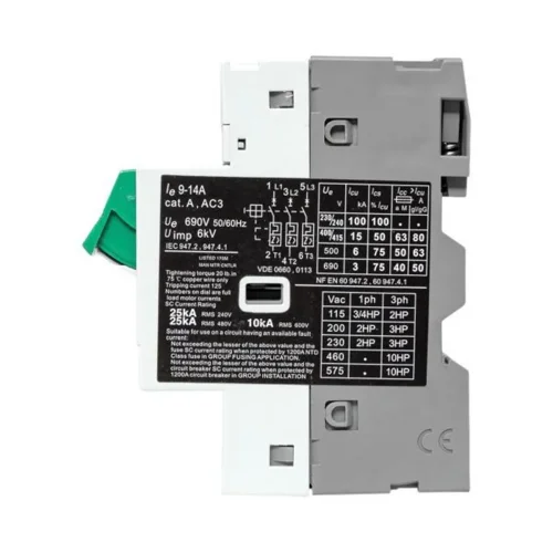 Выключатель автоматический для защиты двигателя АПД-32 9-14А EKF apd-me-14 - фото 6