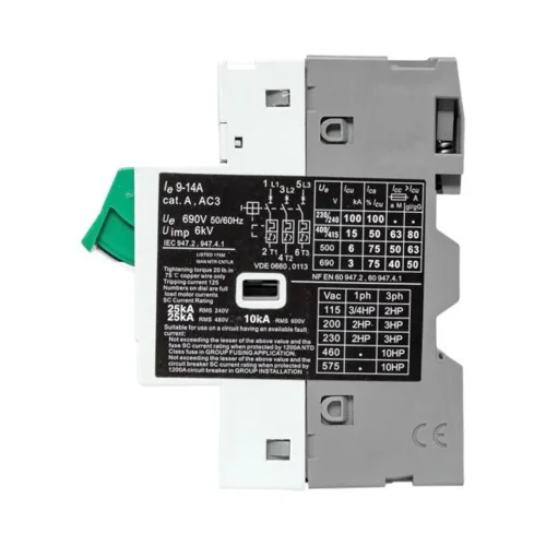 Выключатель автоматический для защиты двигателя АПД-32 9-14А EKF apd-me-14 - фото 6