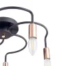 Люстра FR4010CL-05GB Матис E14x5 (Черный с Золотом) FR4010CL-05GB - фото 6