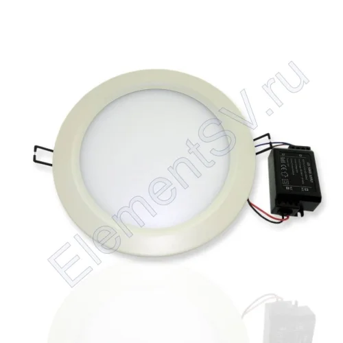 Светодиодный светильник встраиваемый IC-RW D200 (11W, Warm White) - фото.