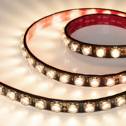 Светодиодная лента герметичная FLT-PS-A42-BLACK-23mm 24V Warm3000 (21 W/m, IP67, 15deg, 5m) (Arlight)