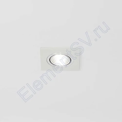 Светодиодный светильник встраиваемый 65 Series white housing BW302 (3W,220V,day white) - фото.