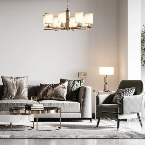 Сенсорный выключатель одноклавишный с подсветкой (шампань) W4512011 - фото 5