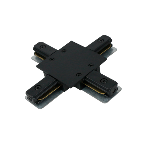 Коннектор шинопровода X-образный XC-B-TL черный серии TOP-LINE IN HOME - Фото