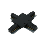 Коннектор шинопровода X-образный XC-B-TL черный серии TOP-LINE IN HOME - Фото