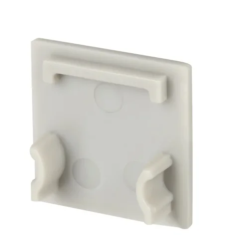 Комплект заглушек (для профиля 21×21) 10 шт., ALM007EC (Белый) - фото