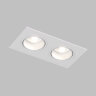 DK3072-WH Встраиваемый светильник, IP 20, 10 Вт, GU5.3, LED, белый/белый, пластик. Фото 2