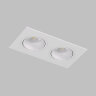 DK3072-WH Встраиваемый светильник, IP 20, 10 Вт, GU5.3, LED, белый/белый, пластик. Фото 3