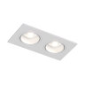 DK3072-WH Встраиваемый светильник, IP 20, 10 Вт, GU5.3, LED, белый/белый, пластик. Фото 7
