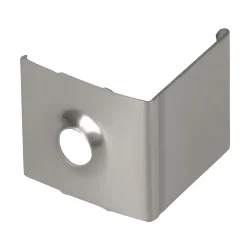Комплект креплений (для профиля 16x16) 10 шт., ALM009MT (Хром) ALM009MT