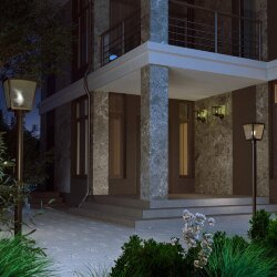 Уличный фасадный светильник «Novotech» 370943, серия: PARK