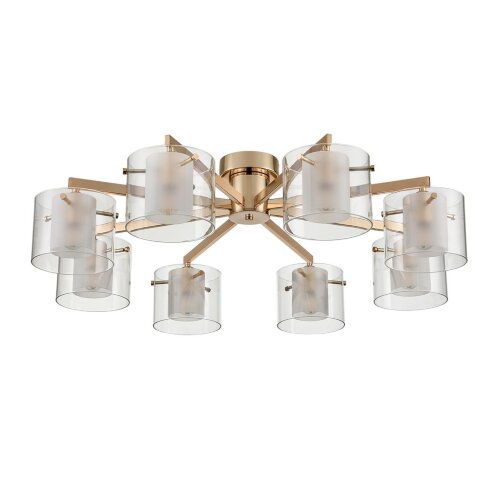 Люстра потолочная «LUMION» 6587/8C, серия: VERDI (крепление на планке). Фото 1.