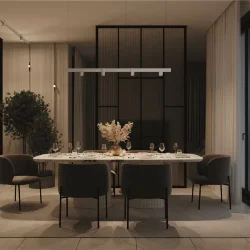 Трековый светильник Alfa Exility 3000K 7Вт 50° (Черный)