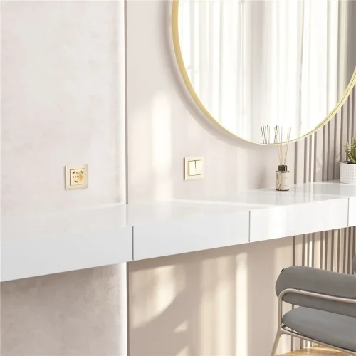 Рамка из стекла на 1 пост Favorit шампань W0011111 - фото 4