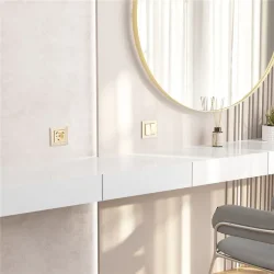 Рамка из стекла на 1 пост Favorit шампань W0011111